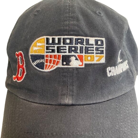 Boston Red Sox 2007 World Series Champions Cap MLB Twins Enterprise NWT - Picture 2 of 8